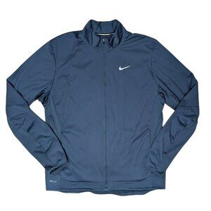 Nike Running Dri-FIT Element Thermal Jacket Blue Men’s XL Grid Fleece 683914-460
